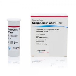 CoaguChek XS PT Test Strips - 48 Tiras