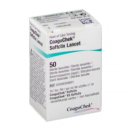 Lancetas Coaguchek Softclix